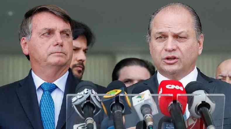 Segundo deputado Lus Miranda, Bolsonaro sabia de elo entre Ricardo Barros, lder do governo, e supostas irregularidades no Ministrio da Sade(foto: Alan Santos/PR)