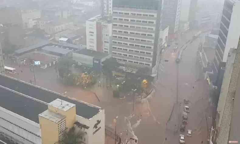Chuva em Uberaba, no Tringulo Mineiro