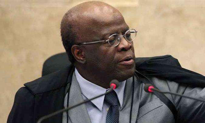 Barbosa chamou a atenção por seu desempenho nas pesquisas eleitorais(foto: Carlos Humberto SCO/ STF) Barbosa chamou a atenção por seu desempenho nas pesquisas eleitorais(foto: Carlos Humberto SCO/ STF)