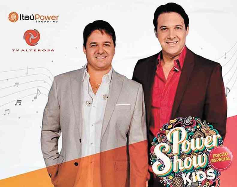 A dupla Dom & Juan apresenta os melhores momentos do Power Show Kids(foto: ITUPOWER/DIVULGAO)