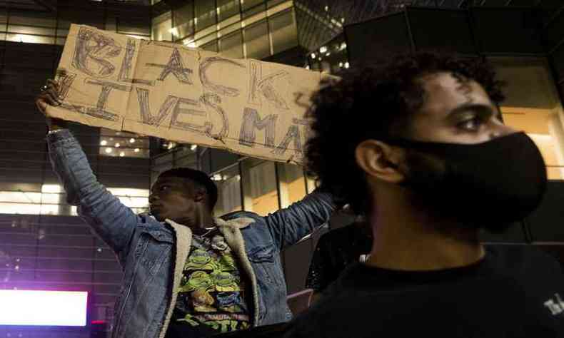 Protestos em Detroit(foto: Matthew Hatcher/AFP)