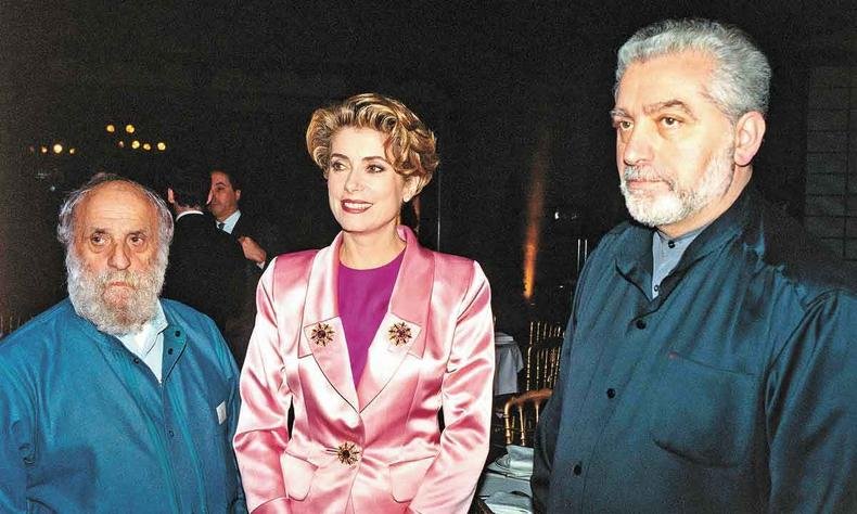 evento de gala da Aids, em Paris, em dezembro de 1991