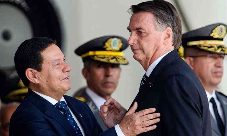 Bolsonaro no quis conversa com Mouro em evento no Rio