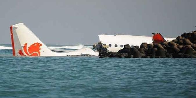 Airbus da Lion Air levava 101 passageiros. Ningu�m morreu(foto: SONNY TUMBELAKA / AFP)