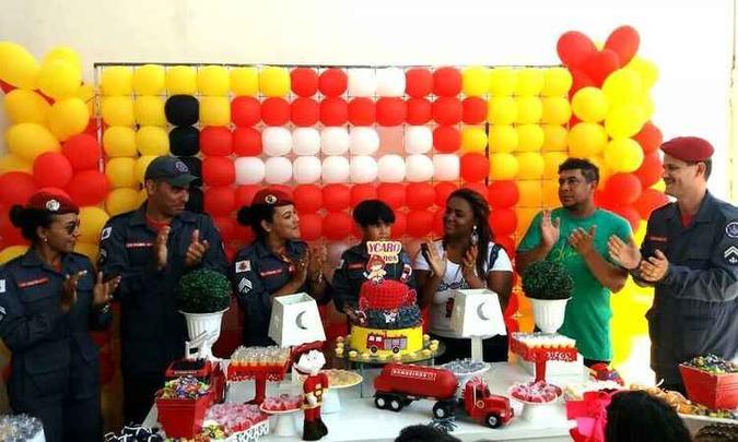 (foto: Corpo dos Bombeiros/Divulgação) (foto: Corpo dos Bombeiros/Divulgação)