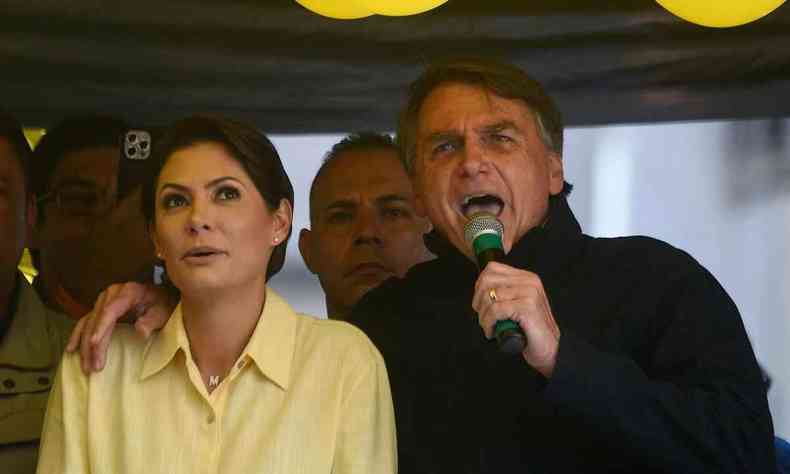 Michelle e Jair Bolsonaro