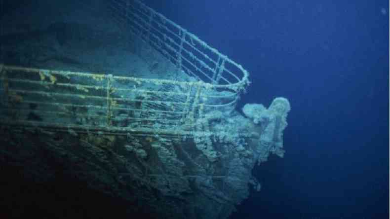 Expedio recente nas profundezas do Titanic relatou que vrias partes do navio esto se deteriorando rapidamente