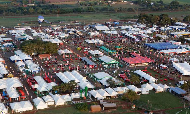 (foto: AGUINALDO PEDRO/OFICIO DA IMAGEM) Agrishow, a maior feira agrícola do Brasil