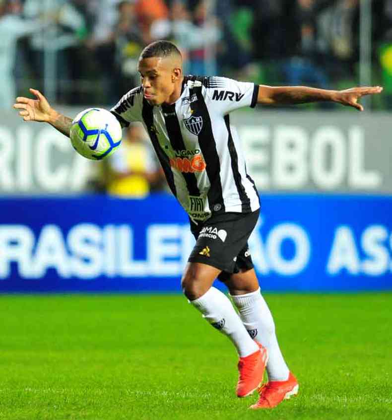 Alerrandro marcou o ltimo gol do Atltico no Brasileiro: time precisa melhorar aproveitamento de finalizaes(foto: RAMON LISBOA/EM/D.A PRESS)