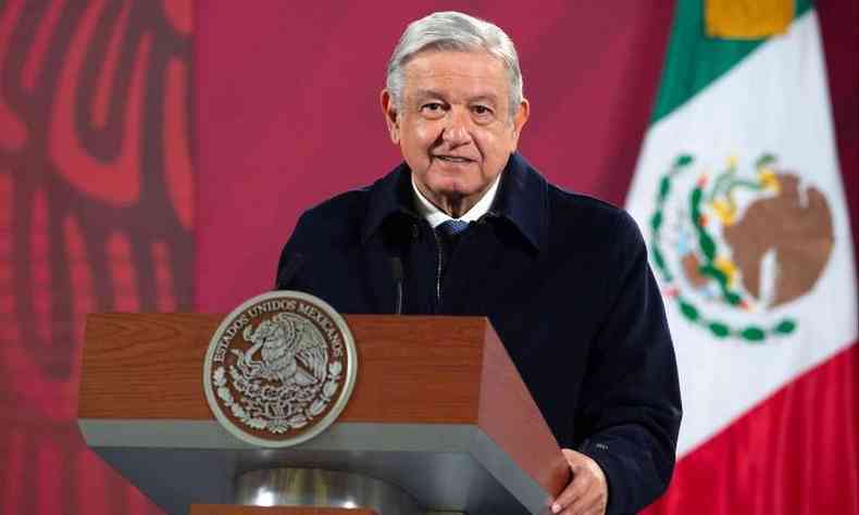 O presidente mexicano, Andres Manuel Lopez Obrador(foto: AFP)