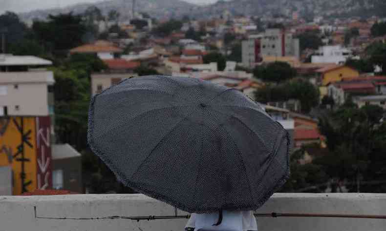 Ano deve comear com chuva em Minas Gerais(foto: Juarez Rodrigues/EM/D.A Press)