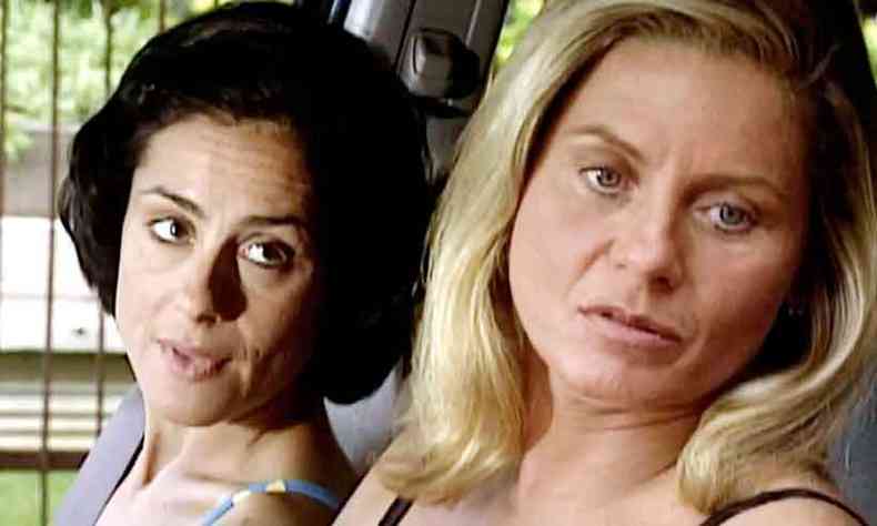 No sucesso de Manoel Carlos reprisado na Globo, Soraya Ravenle (Ivete) gravou vrias cenas com o 'mito' Vera Fischer (Helena)