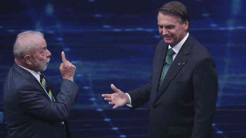 Lula e Bolsonaro 