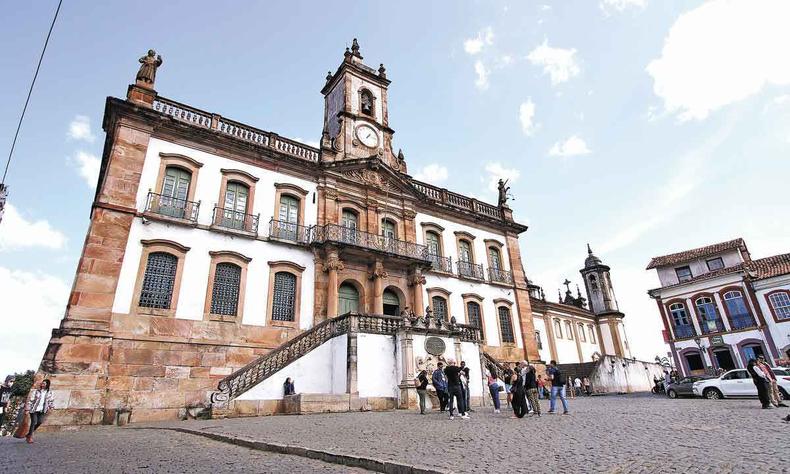 Museu da Inconfidência, em Ouro Preto: cerimônia oficial neste sábado terá descerramento de lápide simbólica, já que os restos mortais de Hipólita Jacinta nunca foram localizados(foto: Edesio Ferreira/EM/D.A Press) Museu da Inconfidência, em Ouro Preto