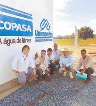Equipe pretende expandir projeto para rea de 15 hectares e para outros municpios(foto: COPASA/DIVULGAO)
