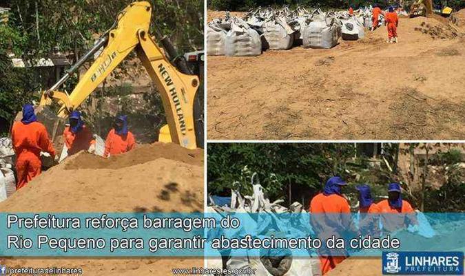 (foto: Prefeitura de Linhares/Facebook/Divulgação) (foto: Prefeitura de Linhares/Facebook/Divulgação)