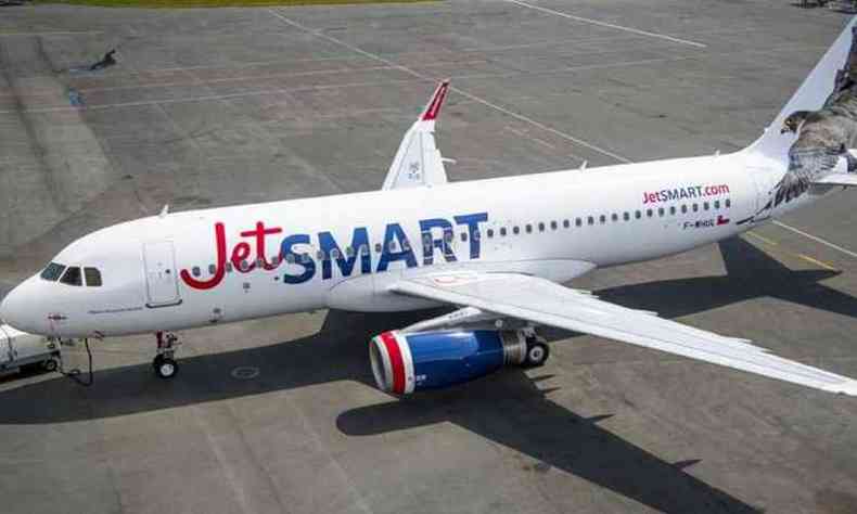 Em julho, a Jetsmart ofereceu 30 mil bilhetes promocionais a R$ 5(foto: Jetsmart divulgao)