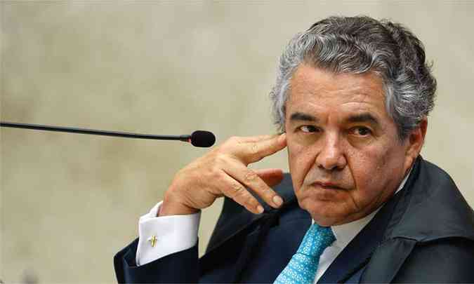 Para o ministro Marco Aurlio Mello, o maior problema do Brasil  a corrupo(foto: Nelson Jr./SCO/STF )