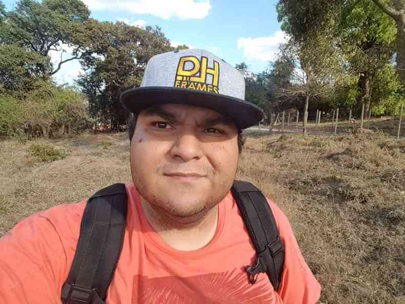 Marcelo Castro Diniz, conhecido como Diniz, que utiliza os drones como esporte (foto: arquivo pessoal )