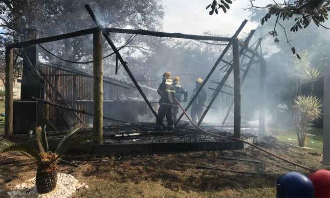 (foto: Corpo de Bombeiros/Divulgação) (foto: Corpo de Bombeiros/Divulgação)