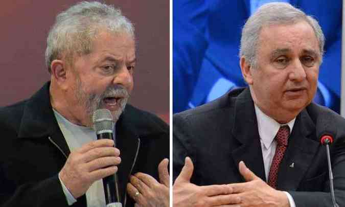 O pecuarista Bumlai e o ex-presidente Lula so amigos desde 2002(foto: AFP PHOTO / ANDRESSA ANHOLETE / Valter Campanato/Agencia Brasil )