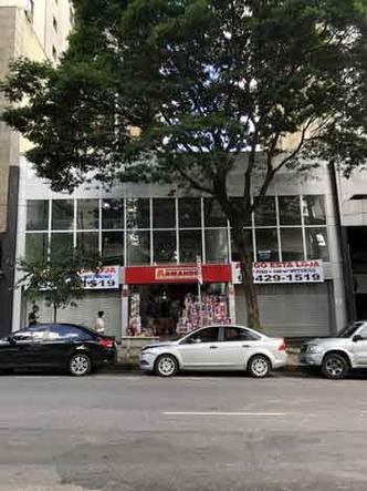 Local da Rua Antônio de Albuquerque ocupado por lojas, onde funcionaram boates da Savassi 