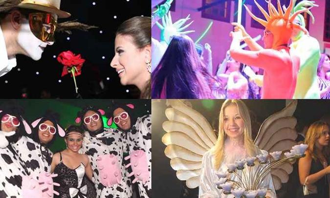 Alguns personagens da Camaleão Eventos Interativos. Alguns personagens da Camaleão Eventos Interativos.