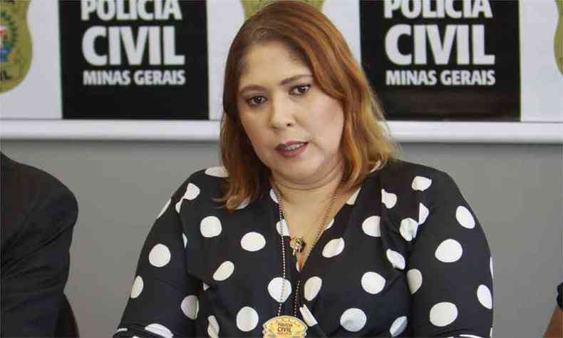 A delegada Bianca Prado acredita que a priso vai frear o crime(foto: Edsio Ferreira/EM/DA Press)