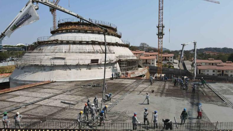 Templo que est em construo
