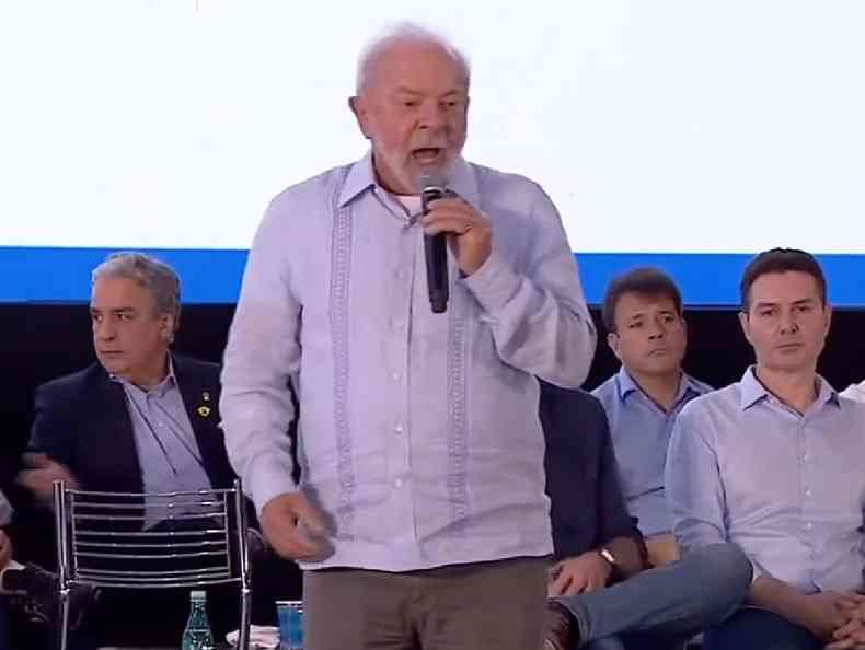 Lula em evento no Rio