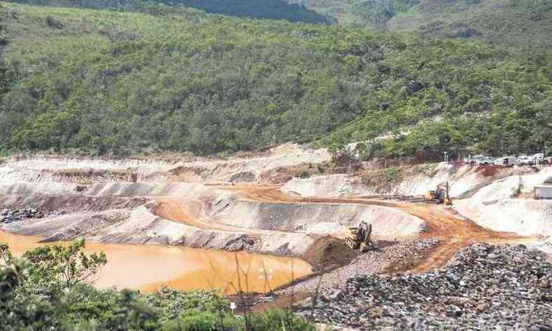 Desastre em barragem de Mariana teve grande impacto na economia em Minas(foto: Leandro Couri/EM/D.A Press)