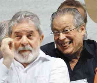 O ex-presidente Lula sempre sustentou que no sabia de nada do escndalo que, segundo o STF, foi orquestrado pelo ex-ministro Jos Dirceu (foto: Ueslei Marcelino/Reuters- 2/9/11)