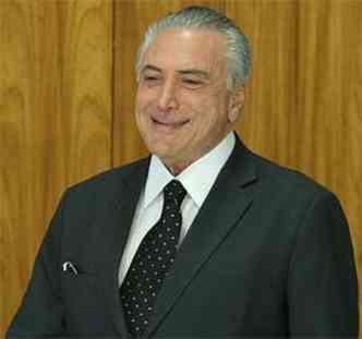 Presidente interino Michel temer(foto: Lula Marques)