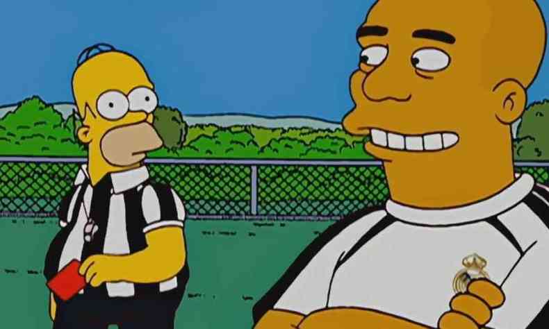 Ronaldo Fenmeno na srie Os Simpsons