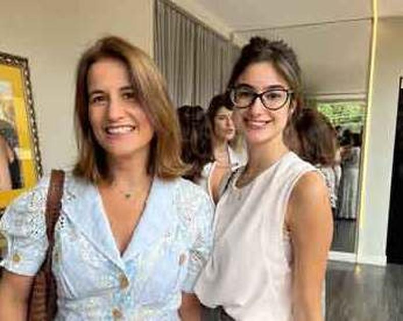 Georgiana Mascarenhas com a filha Nicole