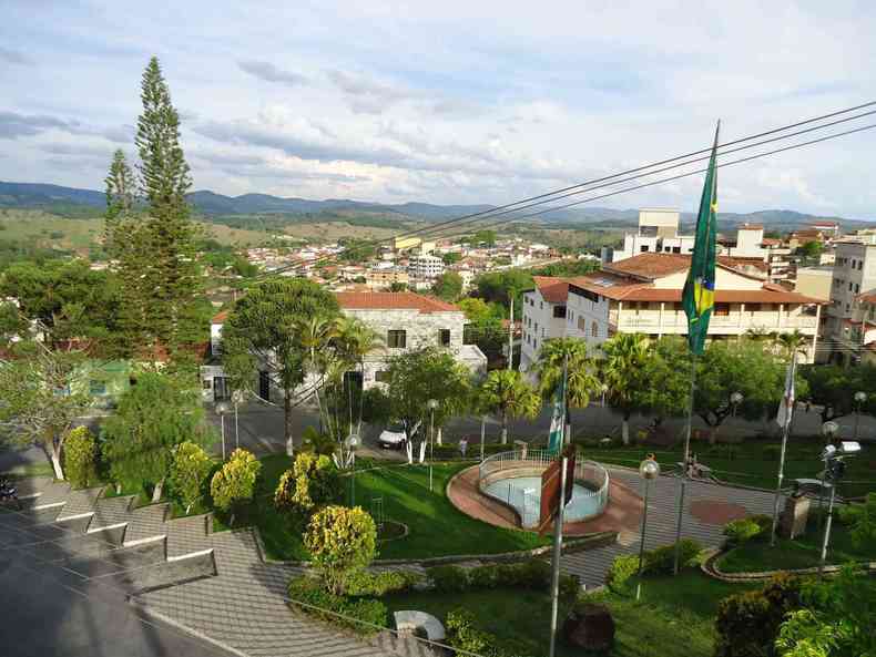 Vista geral de Piracema, em Minas Gerais