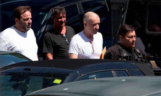 Eike Batista ao durante prisão no ano passado(foto: Mauro Pimentel - 08/02/2017) Eike Batista ao durante prisão no ano passado(foto: Mauro Pimentel - 08/02/2017)