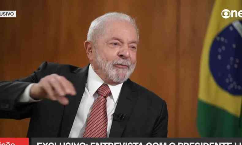 Lula em entrevista