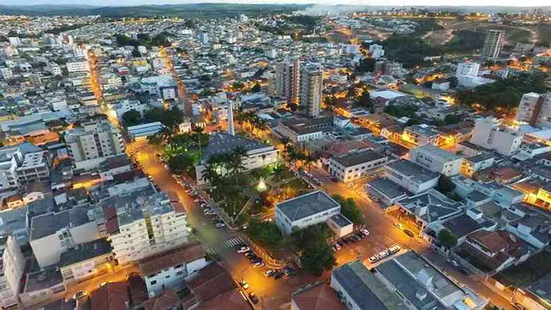 A cidade do Oeste de Minas tem 443 casos confirmados de COVID-19(foto: Divulgao/Prefeitura de Samonte)