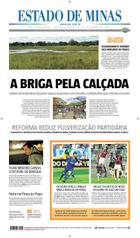 Confira a Capa do Jornal Estado de Minas do dia 25/09/2017