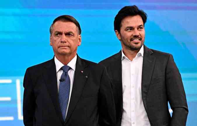 Fotos do debate presidencial entre os candidatos Luiz Incio Lula da Silva (PT) e Jair Bolsonaro (PL), nesta sexta-feira (28/10), na TV GloboAFP PHOTO/MAURO PIMENTEL