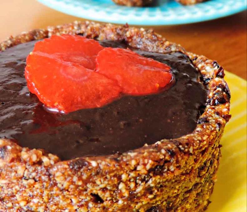 Torta de chocolate com morango(foto: divulgação) Torta de chocolate com morango(foto: divulgação)