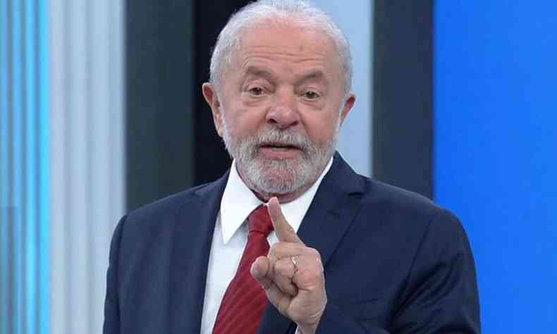 Lula no debate da Globo