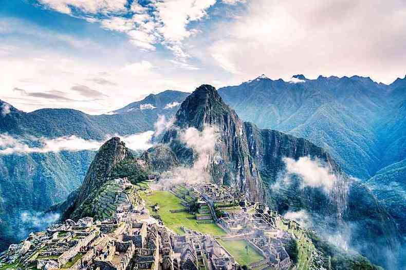 A cidade sagrada de Machu Picchu tornou-se patrimnio da humanidade em 1983. Desde ento,  um dos destinos mais visitados no Mundo (foto: Evan Sanches/Unsplash)
