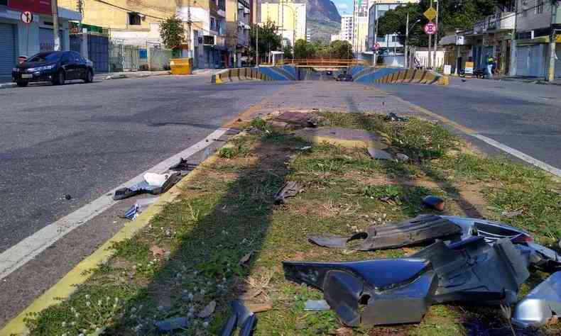 Acidentes no 'Mergulho', em Valadares, tm preocupado os habitantes da cidade.(foto: Tim Filho/EM/D.A Press)