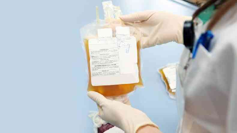 Transfuses de plasma do esperana a pacientes com covid-19