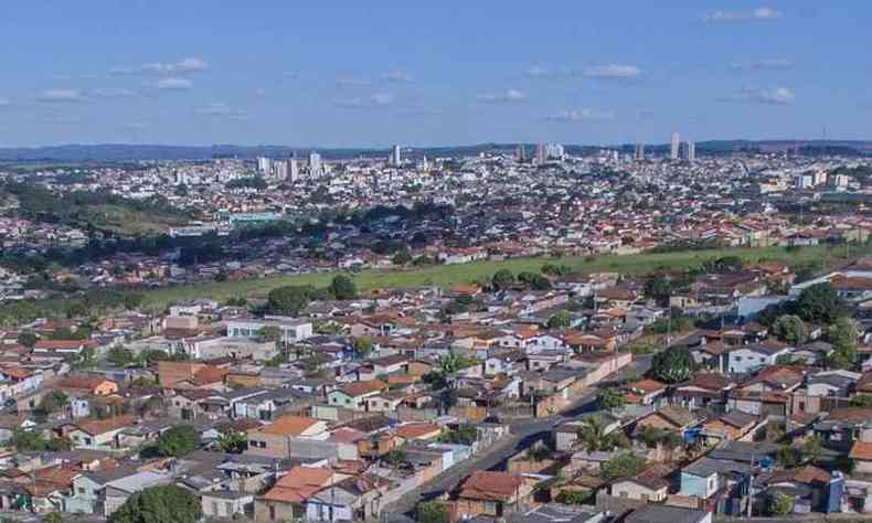 Arax, a cidade natal do governador Zema, tem cerca de 110 mil habitantes(foto: Prefeitura de Arax/Divulgao)