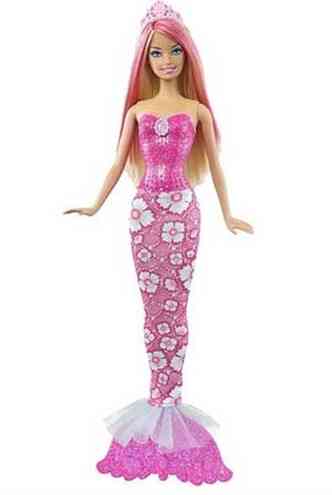 Maior variao foi encontrada na Boneca Barbie Match Sereia, que custa R$ 29,99 no Extra Belvedre e R$ 79,99 na PBKids BH Shopping(foto: Reproduo internet)