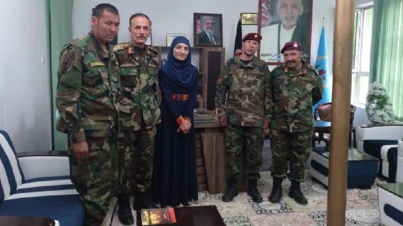 Ghafari se tornou prefeita da cidade de Maidan Shahr em 2018(foto: Zarifa Ghafari)