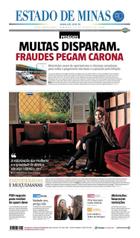 Confira a Capa do Jornal Estado de Minas do dia 19/08/2018